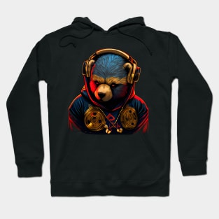 Badass Gangster Bear Hoodie